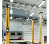 Zones Humides Lumière Lampe de Plateaux Garagenleuchte Travail L 150 CM LED 6er