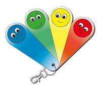 Zones of Regulation 4 Color Emotions Face Feelings Cartes flash pour fans - TSA | Autisme | SEN | Aide à la communication sociale pour besoins spéciaux | Zones of Regulation Self-Management & Teaching