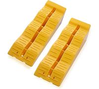 ZONETECH Rampes de nivellement Automobile - Lot de 2 Cales de Roue de qualité supérieure pour Camping-Car, remorque, SUV, Voiture, niveleur, stabilisateur sur Sol inégal - Idéal pour niveler et
