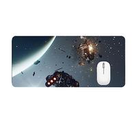 ZONEWD Souris | Souris et Clavier étendu - Bureau antidérapant imperméable pour Clavier Ordinateur, Protecteur Bureau pour Souris