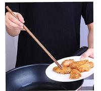 Zonfer 1 Paire Extra Long Chopsticks Traditionnel en Bois pour Chopsticks Hot Pot Cuire Les Nouilles