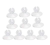 Zonfer 10pcs Aquarium Fish Tank Suckers Ventouses Porte-Clips Colliers pour 4/6 Mm Tube