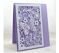 Zonfer Métal Découpe De Fond Rectangulaire Die Papillons Die Cuts pour Die Artisanat Scrapbooking Pochoir Décoration Embosser