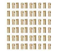 Zonizforceal 30 Pairs High - Current Battery Connector Plug for RC Lithium Batteries, Gold - Plated Brass Plug and Socket Set, Non - Slip Polarized Design, Compatible with Drones, EVs and