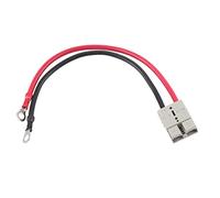 Zonizforceal Connecteur de Chargeur de Batterie pour Chariot élévateur 50 A 600 V avec câble d’Extension, Prise de Charge Robuste pour Chariots élévateurs électriques industriels, connecteur