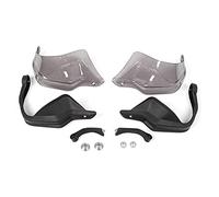 Zonizforceal Extension Brake Levers Hand Guard Protector for F850GS 2018-2019, Motorcycle Handlebar Shield with Adjustable Windshield, PC+PP Plastic, Gray Brown Transparent Options (Grise)