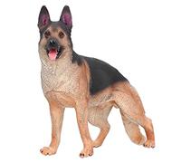 Zonizforceal Figurine de Berger Allemand, Jouet modèle de Chien simulé, Figurine éducative réaliste de Berger Allemand aux détails fidèles, idéale pour l’Apprentissage des Enfants et la