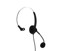 Zonizforceal H360 - Casque téléphonique RJ9, Casque Professionnel pour Centre d’appels avec Micro à Annulation de Bruit, écouteurs de Bureau monauraux avec Prise RJ9 pour Le Service Client et