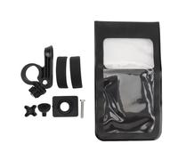 Zonizforceal Sac de Support pour téléphone sur vélo, Sac de Guidon avec Support pour téléphone Portable sur vélo et Rotation à 360 degrés, Sac de téléphone étanche pour Le Cadre Avant