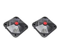 Chauffage solaire pour piscine - Vidaxl - Lot de 2 - 735 W - Noir