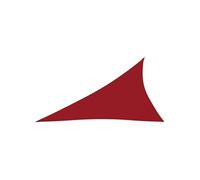 vidaXL Voile de parasol Tissu Oxford triangulaire 3x4x5 m Rouge Rouge G