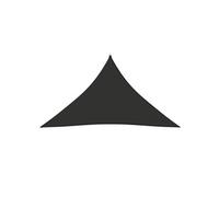 Voile de Parasol Tissu Oxford Triangulaire 4x5x6,4m Crème Ombrage Store vidaXL