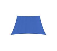 Zonnezeil 160 g/mÂ² 3/4x2 m HDPE blauw311543
