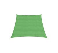 Zonnezeil 160 g/mÂ² 3/4x2 m HDPE lichtgroen311323