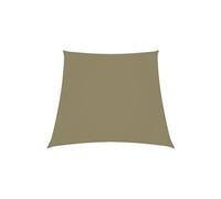 Zonnezeil trapezium 2/4x3 m oxford stof beige135186