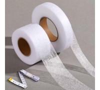 Zonon 2 Rouleaux Ruban à Ourlet Thermocollant Ruban à Ourlet pour Rideaux Toile Wonder Web sans Couture avec Mesure Pour Tissu Vêtements Pantalons Repassage Collage Patching Fusion