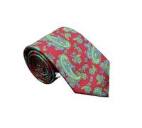 ZONSHJDKR Cravates pour Hommes Cravates en Soie Ultra Douce for Hommes, 7,5 cm, Tendance, for Mariage, réunion d'affaires, Cravate colorée avec Impression Fantaisie(Light Yellow)
