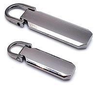 ZONSHJDKR Remplacement de la Fermeture éclair, Lot de 10 tirettes Fermeture éclair métalliques détachables, Tailles 3# et 5#, kit réparation for Sac à Dos, Manteau, Accessoires Couture DIY(Black L)