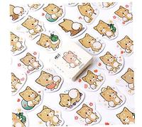 Zonster 45 Pcs/Pack Mignon Dessin Animé Shiba Inu Mémo Autocollants Kawaii Chiens De Compagnie Chiens Imperméables pour Planificatrice Scrapbooking Papeterie
