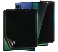 zonyee 2 Sets Protection écran Anti-Espion pour Samsung Galaxy Z Fold 7 8.0", Interne Film de TPU + Avant Verre Trempé Protecteur D'écran de Confidentialité, Compatible Lecteur d’Empreinte