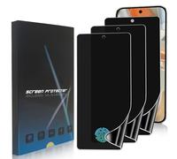 zonyee 3 Pièces Protection D'écran Anti-Espion pour Google Pixel 9 Pro XL, [Non Verre] TPU Film de Confidentialité Protecteur D'écran Google Pixel 9 Pro XL 6.8", Compatible avec Lecteur d’Empreinte