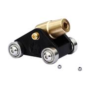 zonzxcv Mini canon de pétard en acier inoxydable - Décoration de bureau - Mini artillerie de poche (laiton)