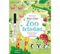 Zoo Activities - Wipe-Clean - Kirsteen Robson - Usborne - broché - Méthode de langue