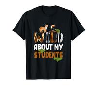 Zoo Animal Teacher Wild À Propos de Mes élèves Zookeeper T-Shirt