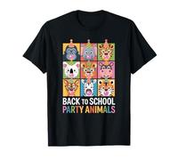 Zoo Animals Wildlife Safari Jungle Birthday Party Boys Girls T-Shirt