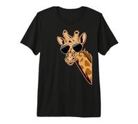 Zoo Girafe Animal - Cadeau Safari de Gardien de Zoo Savane T-Shirt Haut de Gamme