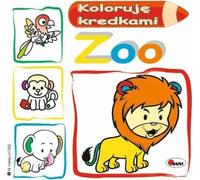 Zoo. Je colorie avec des crayons de couleur