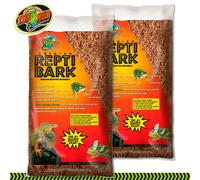 Zoo Med 2X 26,4 L ReptiBark Substrat Sol Régulation De L'Humidité