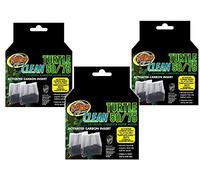 Zoo Med 6-Count Turtle Clean 50/75 Inserts de Charbon Actif (3 Paquets avec 2 Carbone Inserts chacun)