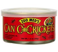 Zoo Med Can O' Crickets Mini Size Nourriture pour Reptile/Amphibien 200 Pièces 35 g