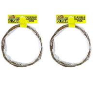Zoo Med Flexible Hanging Vine Multicolore BU52 Taille Unique (Lot de 2)