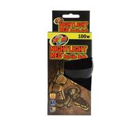 Zoo Med Nightlight Ampoule pour Reptile/Amphibien Rouge 100 W