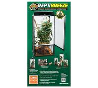 Zoo Med Reptibreeze Cage Grillagée en Aluminium pour Reptile 46 x 46 x 92 cm