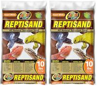 Zoo Med Reptisand Sable pour Reptile/Amphibien Desert White 4,5 kg (Lot de 2)
