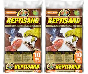 Zoo Med Reptisand Sable pour Reptile/Amphibien Desert White 4,5 kg (Lot de 2)