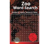Zoo Word Search Puzzle Book: Word Searches with Easy to Read Print about the Zoo , Animals, Trees & More | 6x9 Inches, 110 Pages| 50+ Puzzles| Gift for Vacations, Holidays & Good Times.