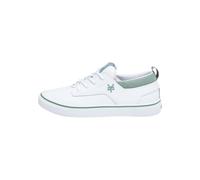 ZOO YORK Baskets basses 'Union' vert pastel / blanc, Taille 42