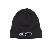ZOO YORK Bonnet noir / blanc, Taille 55-60
