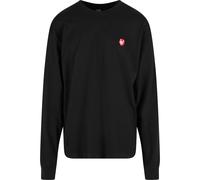ZOO YORK T-Shirt 'Apple' rouge / noir / blanc, Taille M