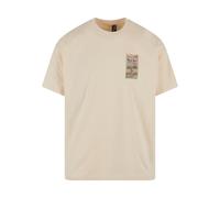 ZOO YORK T-Shirt 'ZM241-052-1' beige / bleu / pueblo / rouge néon, Taille L