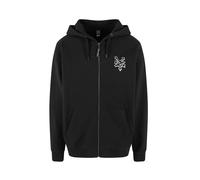 ZOO YORK Veste de survêtement noir / blanc, Taille XS