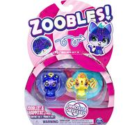 Zoobles 2-Pack Animaux Transformables Opposé Obsédé 2x Figurines + Accessoires