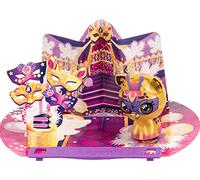 Zoobles Anml1PK S2 ScPartz Animal Gigi Poshette Girafe Transforming Collectible Figure Pop Happitat Play Space, Toys for Girls Ages 5 and Up, 6064332