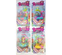 Zoobles Coraloo Ensemble De 4 Personnages Stallion Buttersworth Inky Tippy