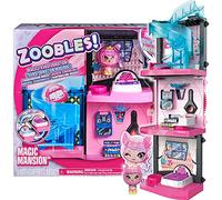 Zoobles Jouet - Maison Magique Modulable Zoobles - Boules Magiques Colorées Transformables en Animaux Fantastiques - 1 Figurine Z-Girlz Exclusive Fournie - 6061366 - Jouet Enfant 5 ans et +