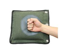 ZooBoo Wing Chun Kung Fu Mural Sac Toile Cuir Kick Boxing Saisissant Sac de Frappe, Leather Army Green